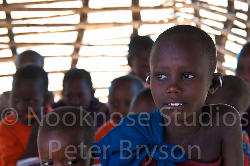 African Masai Children 21