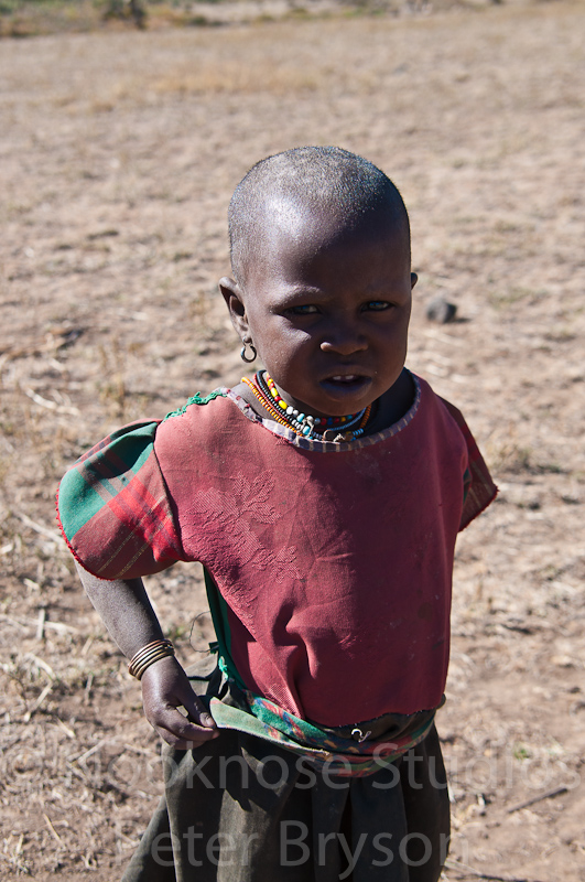 African Masai Children 22