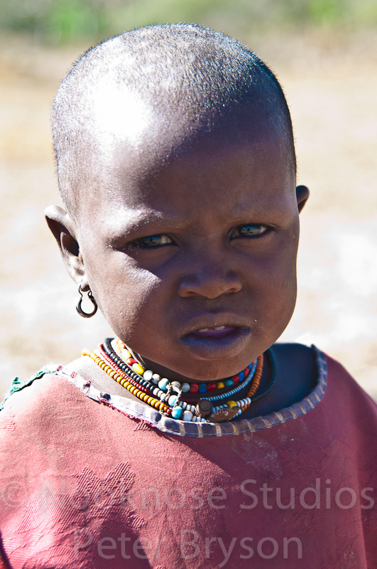 African Masai Children 23