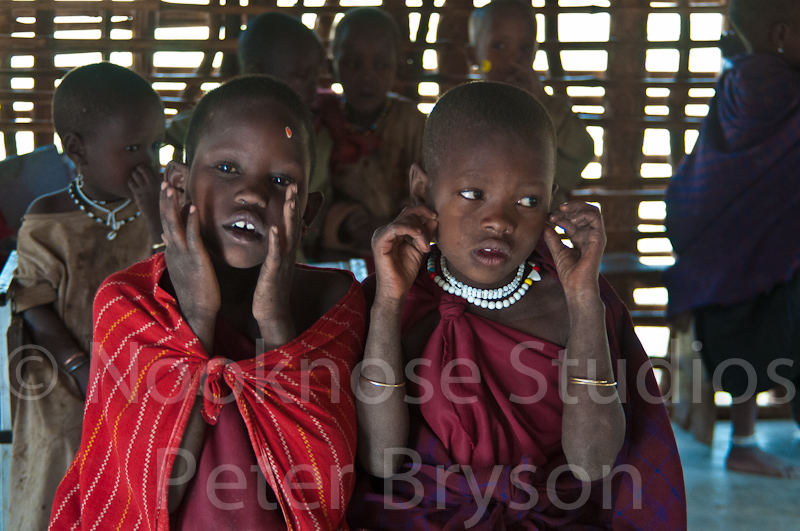 African Masai Children 25