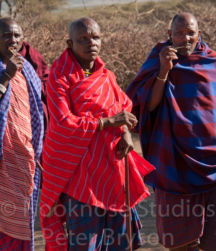 African Masai Men 01