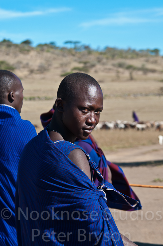African Masai Men 11