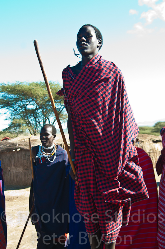 African Masai Men 13