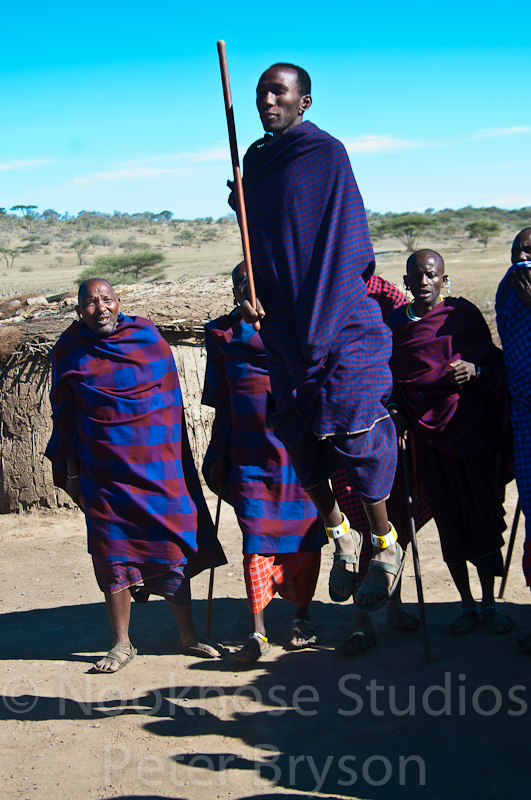 African Masai Men 16