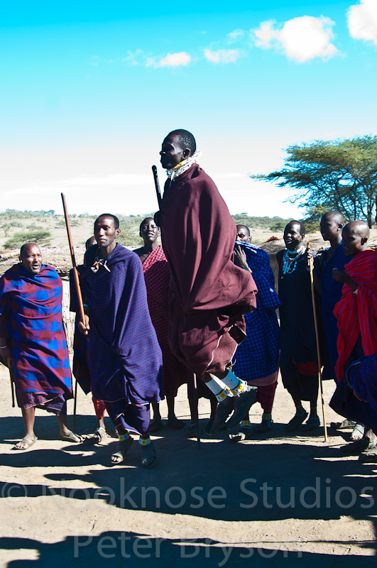 African Masai Men 17