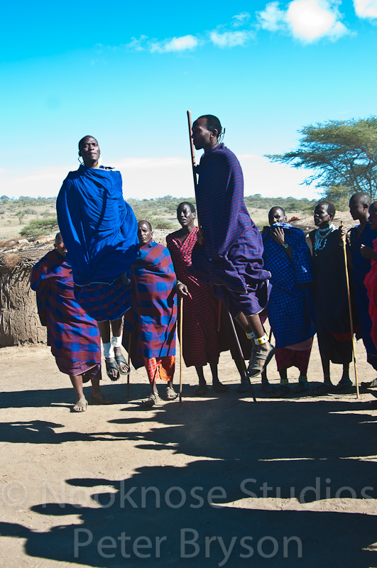 African Masai Men 18