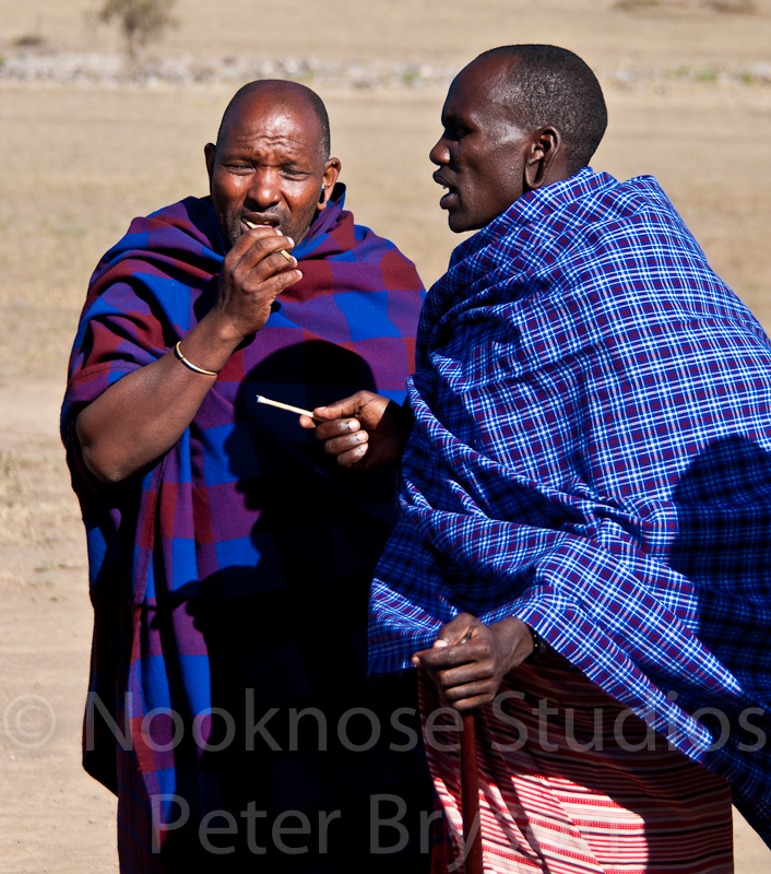 African Masai Men 05